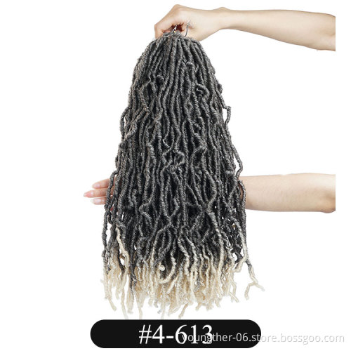 New Locs Crochet Braids Braiding Hair Extensions Faux Locs Crochet Braid Hair Distressed Locs Hair